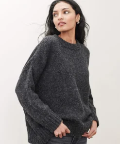 Alpaca Cocoon Crewneck