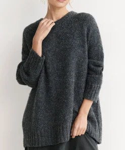 Alpaca Cocoon Crewneck