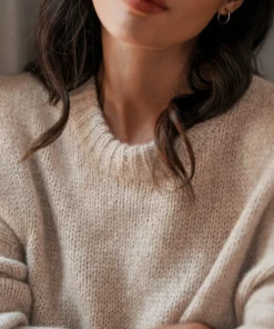 Alpaca Cocoon Crewneck