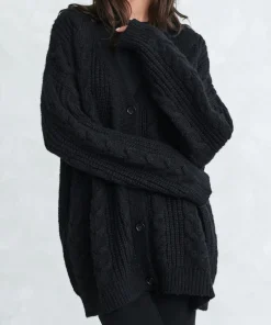 Cable Cocoon Cardigan