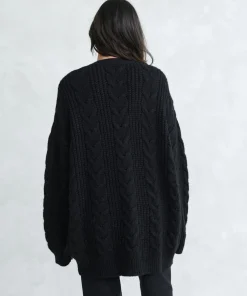 Cable Cocoon Cardigan