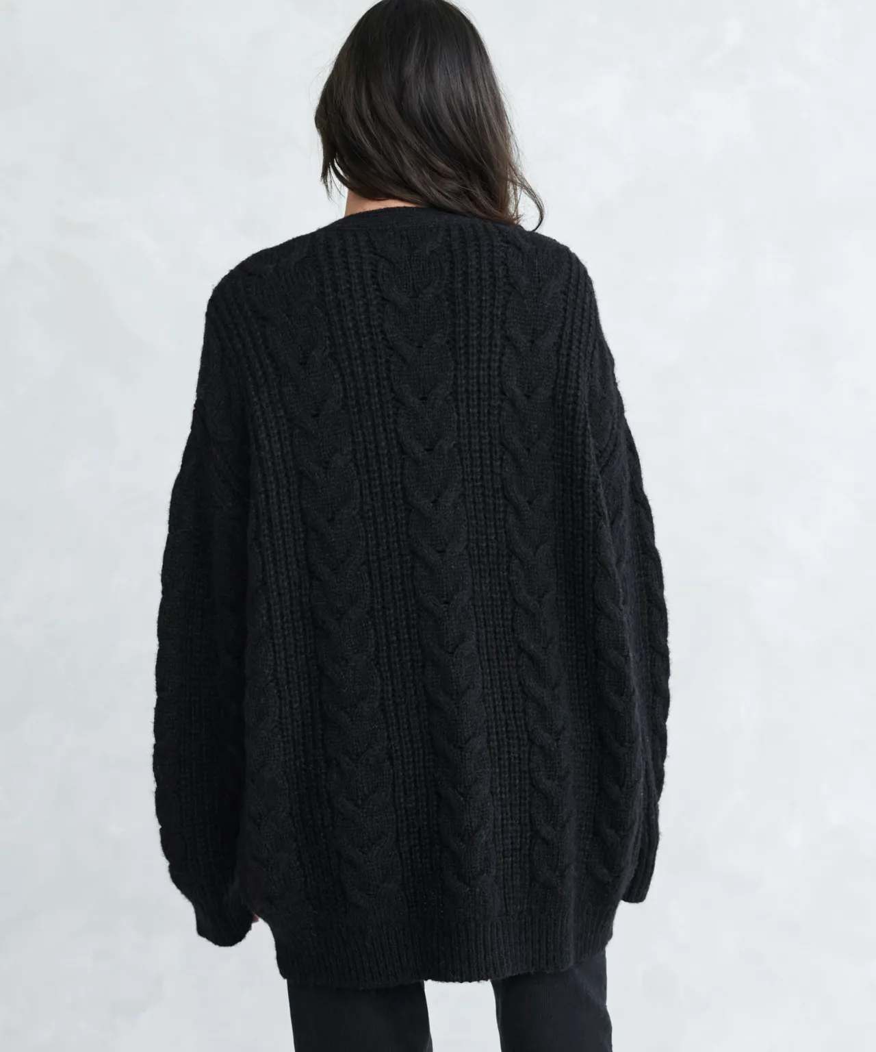 Cable Cocoon Cardigan