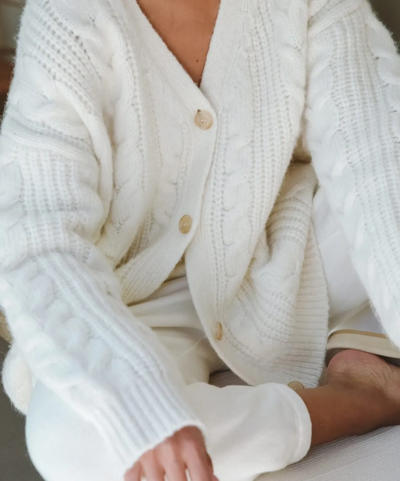 Cable Cocoon Cardigan