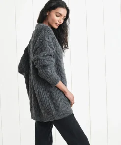 Cable Cocoon Cardigan