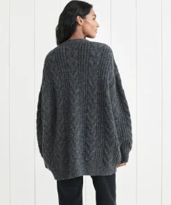 Cable Cocoon Cardigan