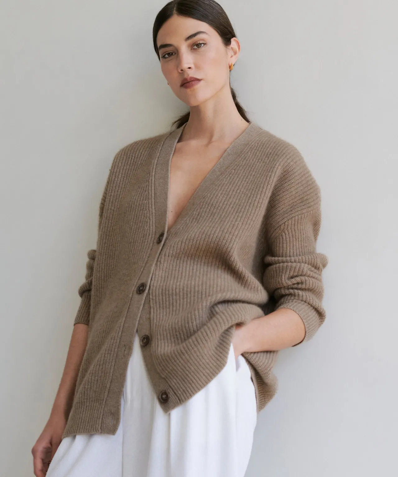 Cashmere Cocoon Cardigan