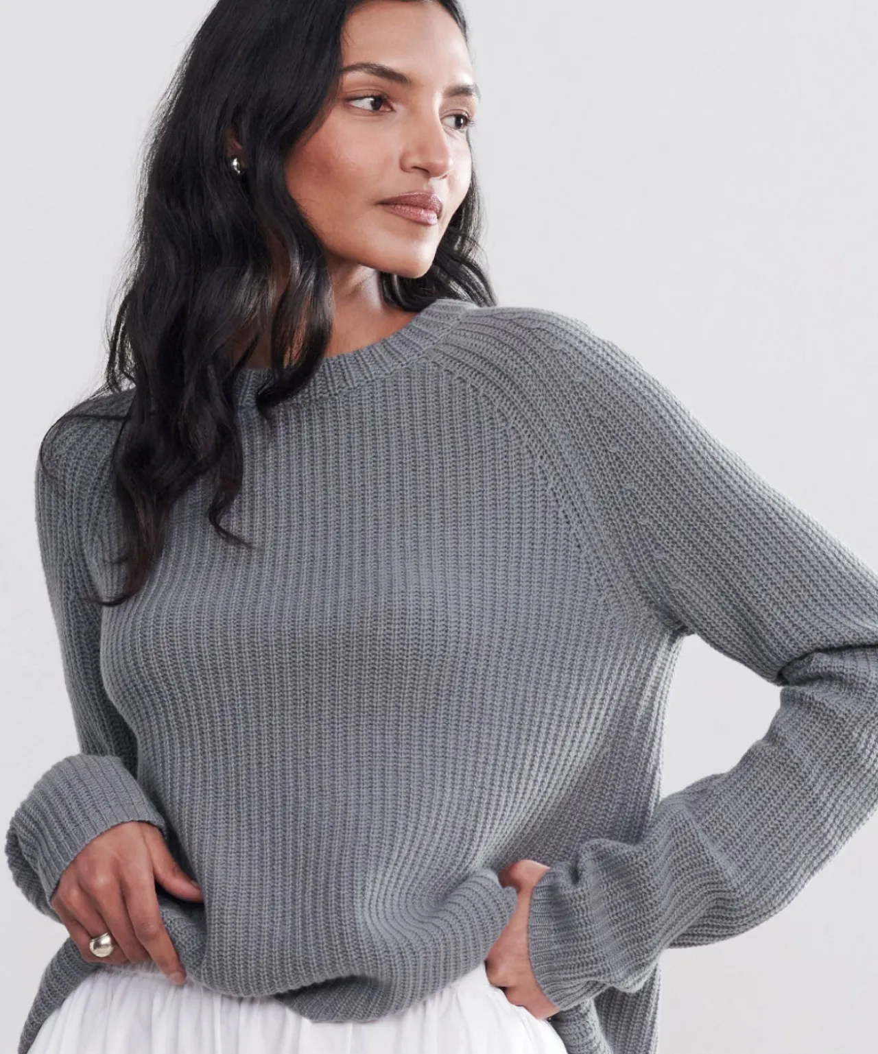 Cashmere Fisherman Sweater