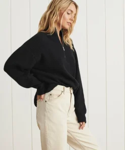 Cashmere Half Zip