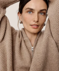 Cashmere Half Zip