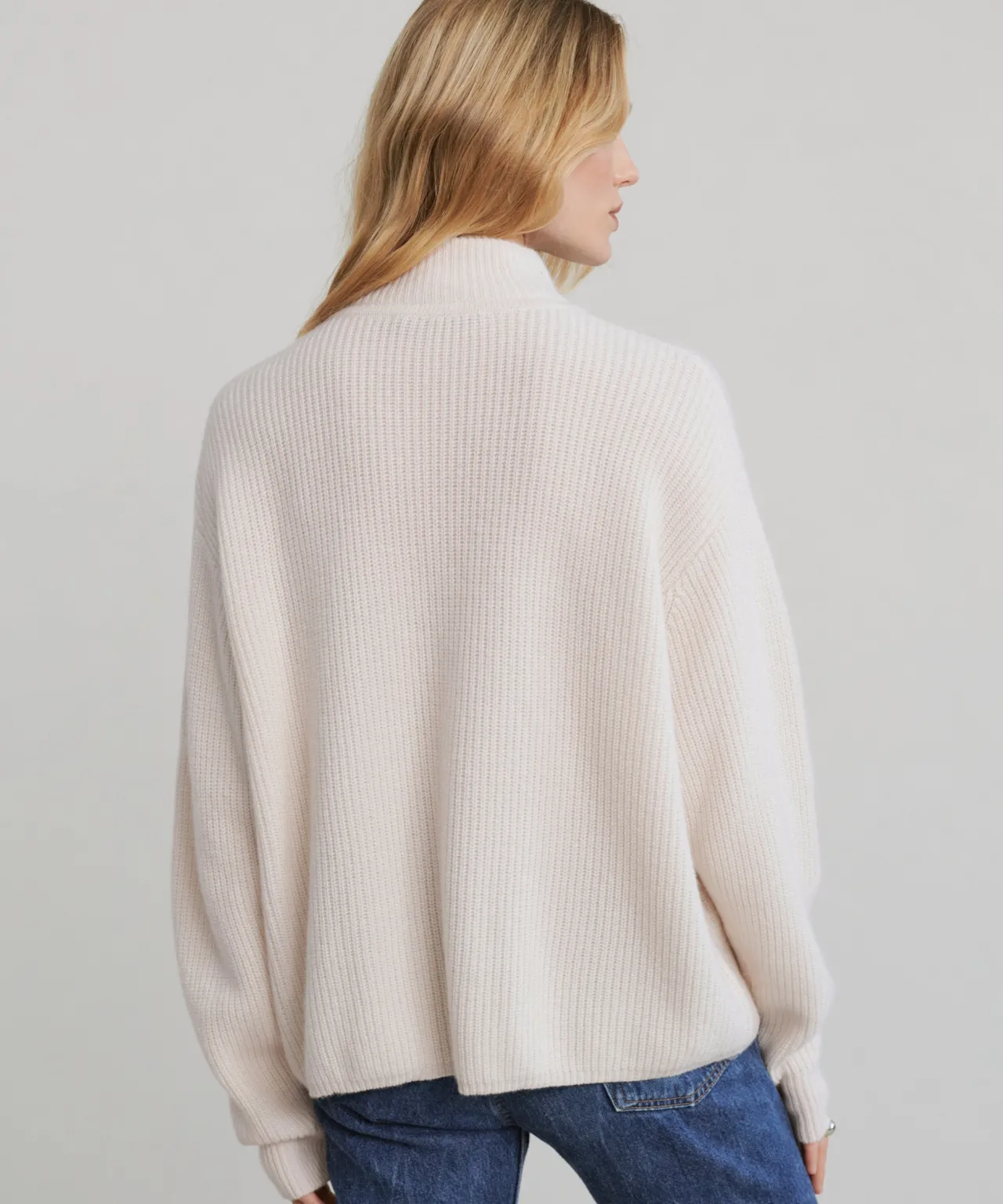 Cashmere Half Zip