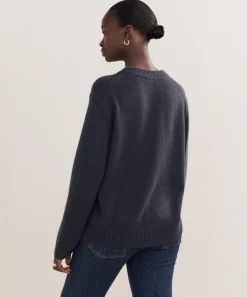 Cashmere Oversized Crewneck