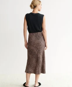 Cheetah Slip Skirt