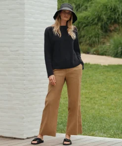 Cotton Boatneck Sweater