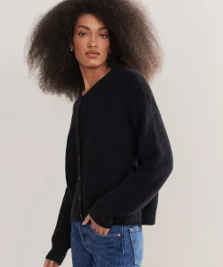 Cotton Hayes Crewneck Cardigan