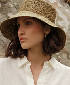 Crochet Raffia Sun Hat