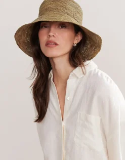 Crochet Raffia Sun Hat