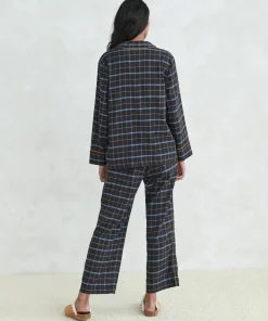 Flannel Pajama Top