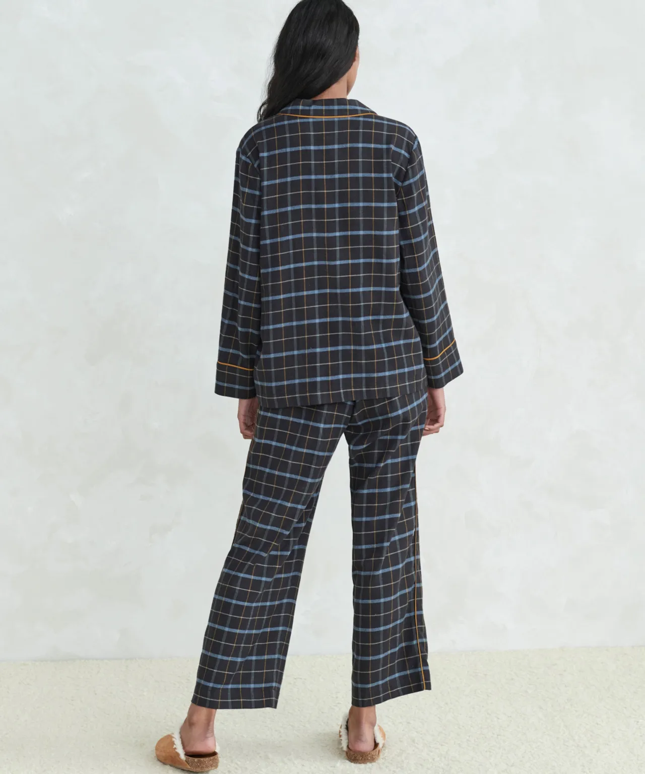 Flannel Pajama Top