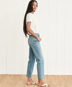 High Rise Stove Pipe Jean