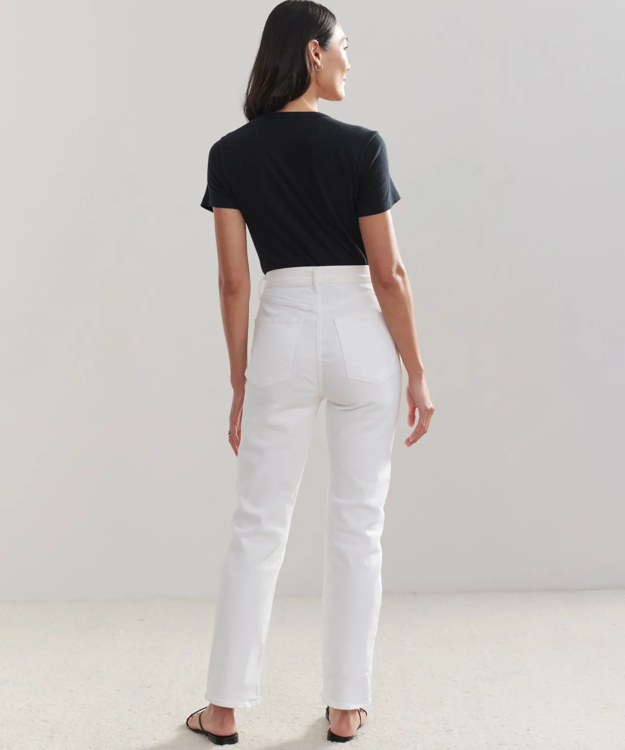 High Rise Stovepipe Jean