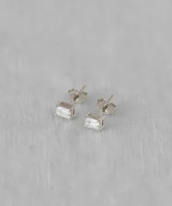 Ivy Emerald Cut Studs