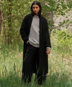 Jacquard Overcoat