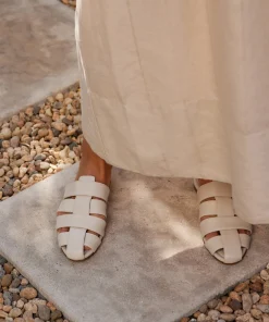 Leather Camilla Mule