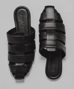 Leather Camilla Mule