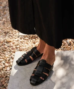 Leather Camilla Mule