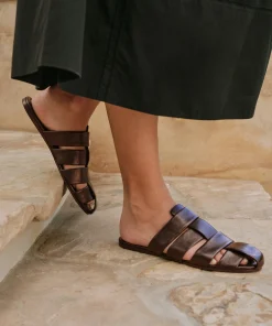 Leather Camilla Mule