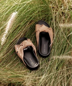 Leather Knot Sandal