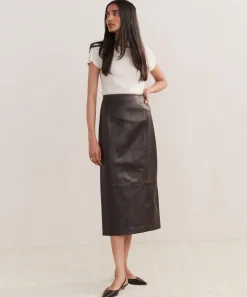 Leather Sienna Skirt