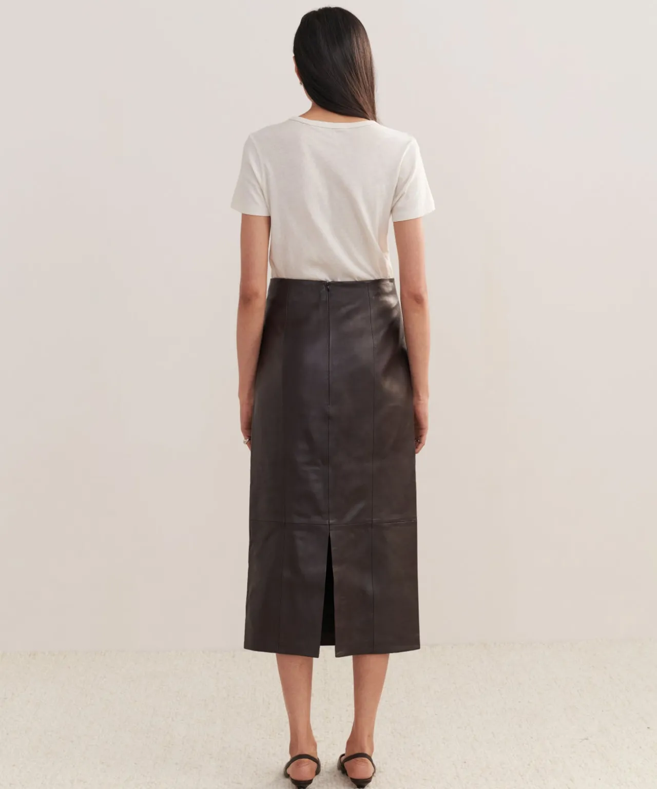 Leather Sienna Skirt