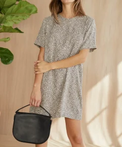 Leopard T-Shirt Dress