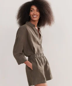 Linen Logan Short