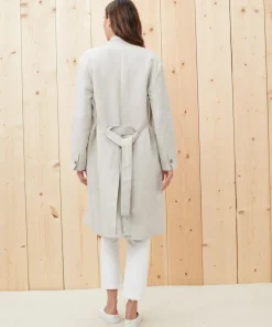Linen Trench Coat