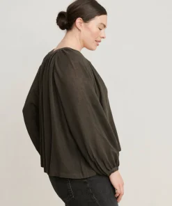 Long-Sleeve Willow Blouse