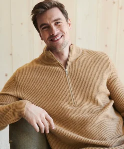 Men's Wool Half Zip