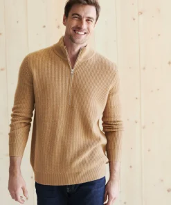 Men's Wool Half Zip