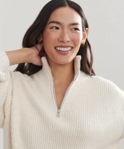 Oversized Half Zip