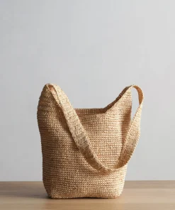 Raffia Crossbody Bag