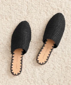 Raffia Mule