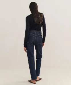 90's Pinch Waist Long Jean