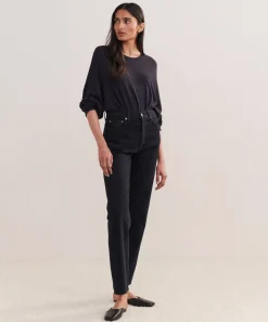 90's Pinch Waist Long Jean