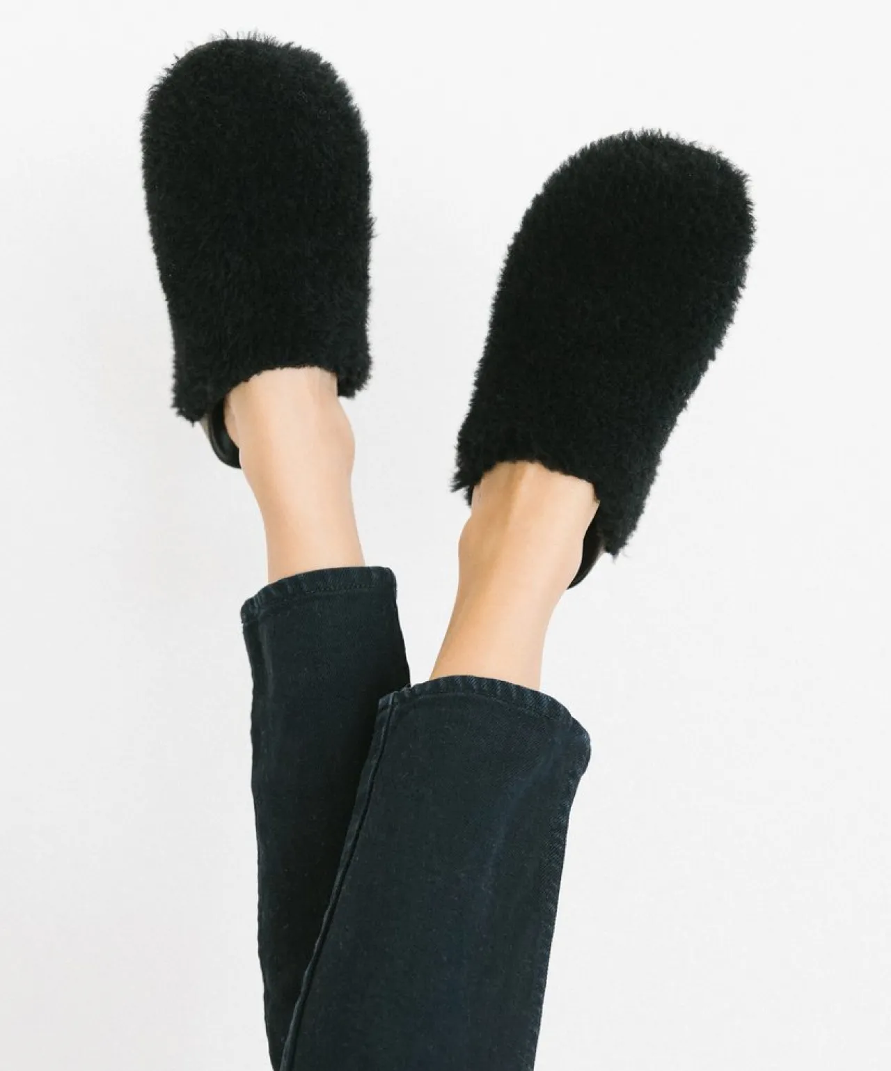 Shearling Moc Clog