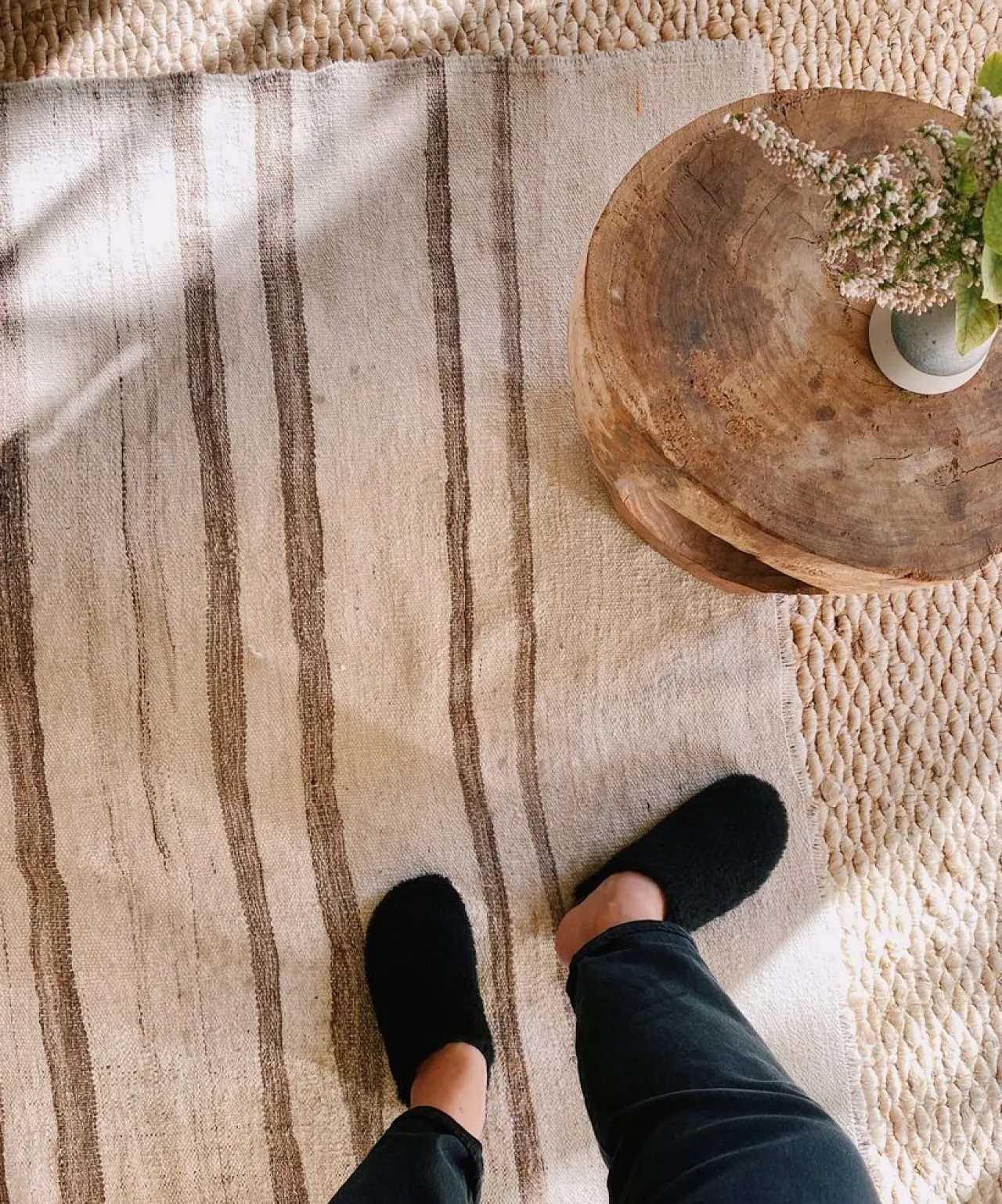 Shearling Moc Clog