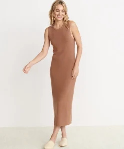 Sleeveless Sweater Dress