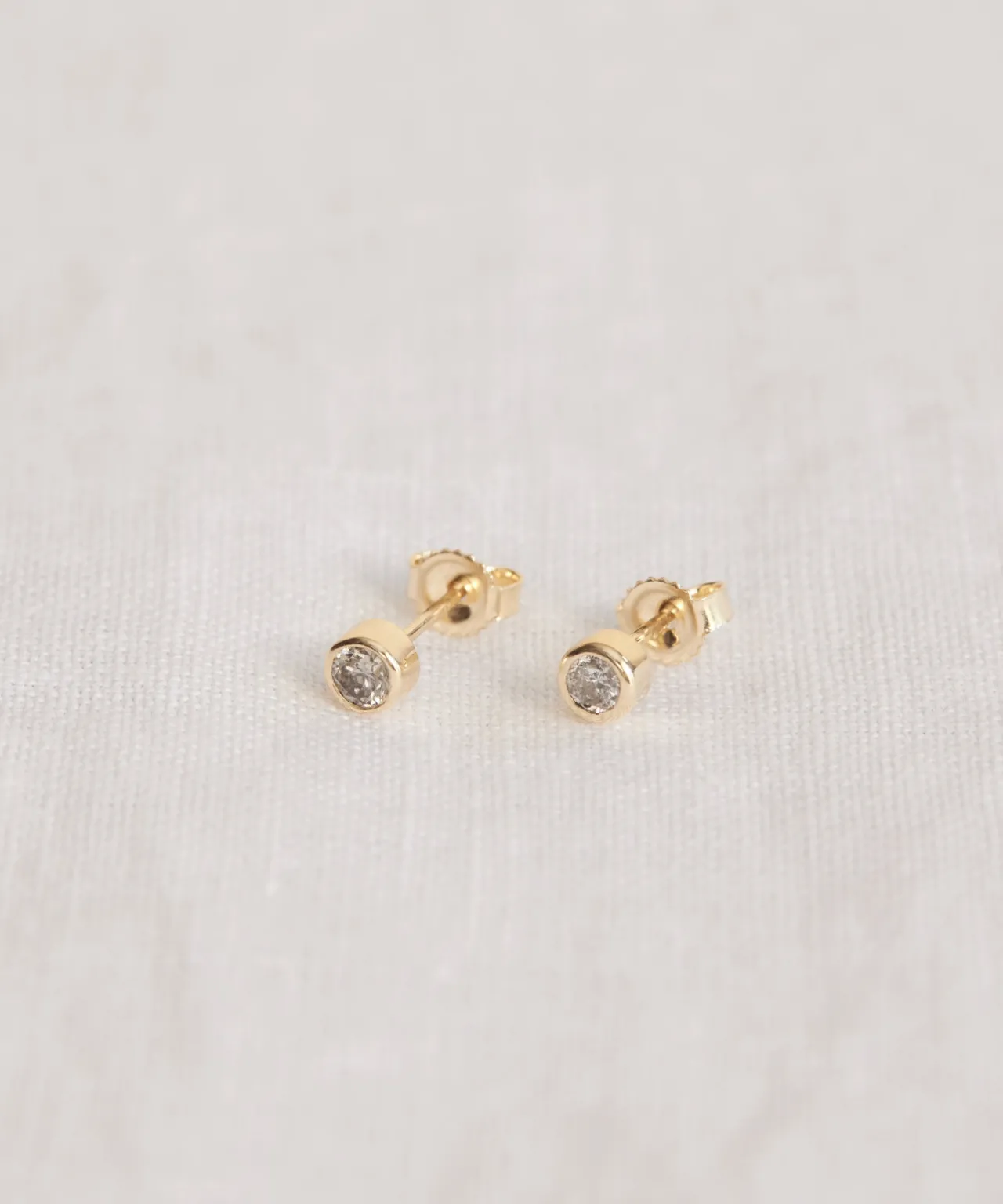 Stevie Grey Diamond Studs